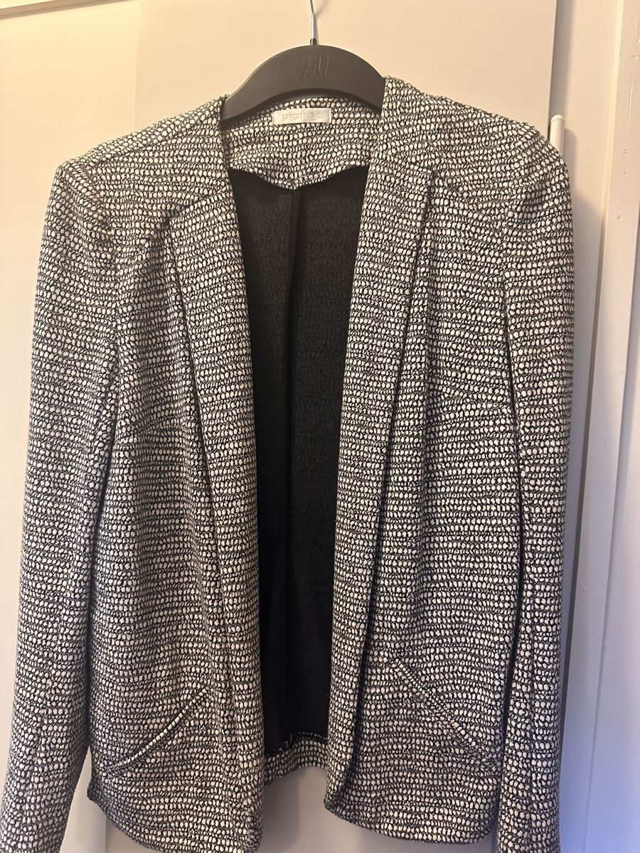 Promod Giacche: Promod Blazer black and white – Usato da Zürich venduto da car_68nt