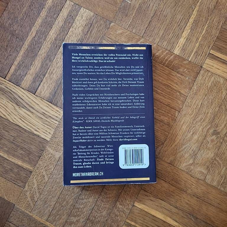Libri: More than a Dream von David Togni – Usato da Schlosswil venduto da ael_mrk8 1