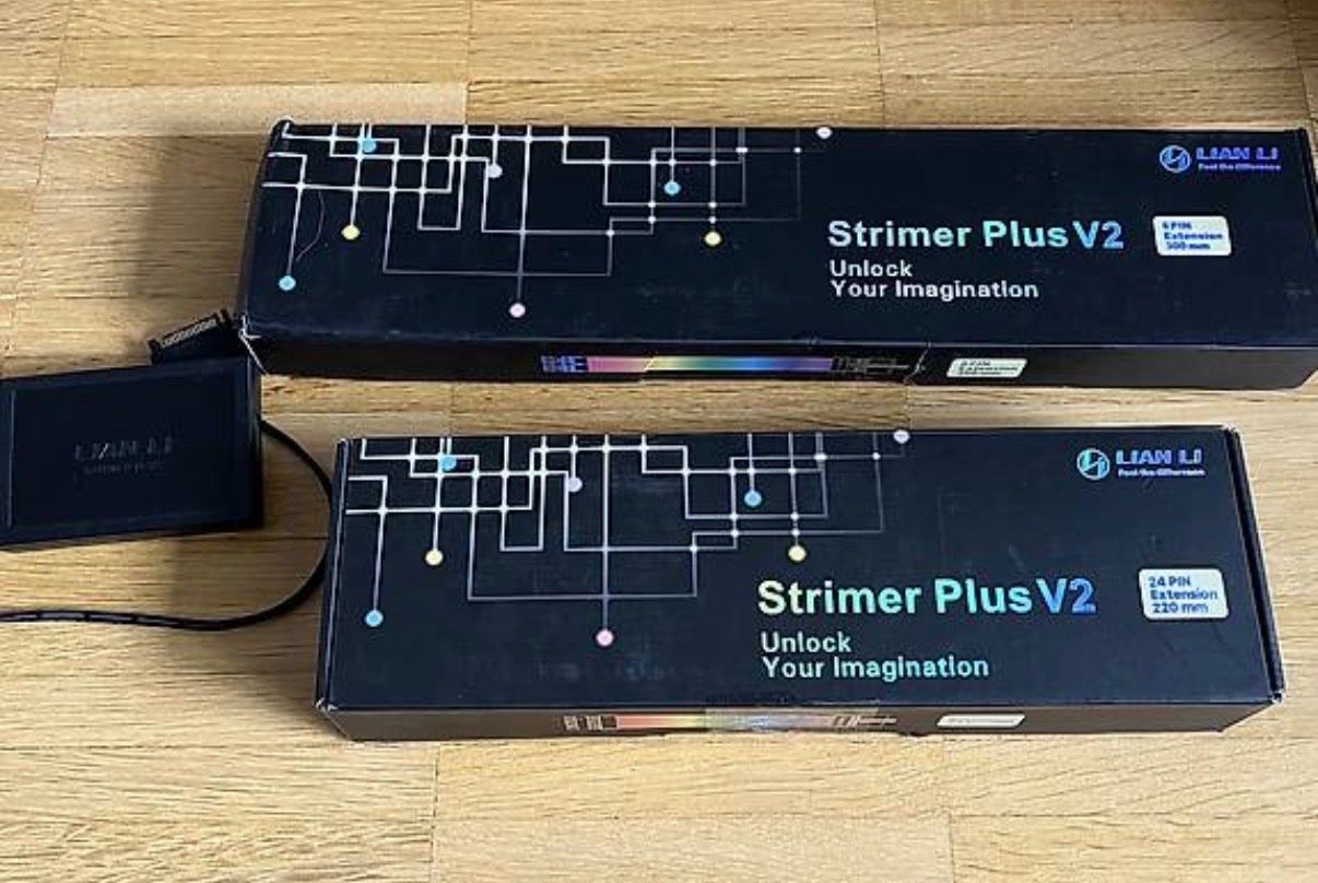 Lian Li Kabel: Lian Li Strimer Strimer Plus V2 24-Pin + 8 Pin + Controller – Gebraucht aus Basel von ale_mn2l