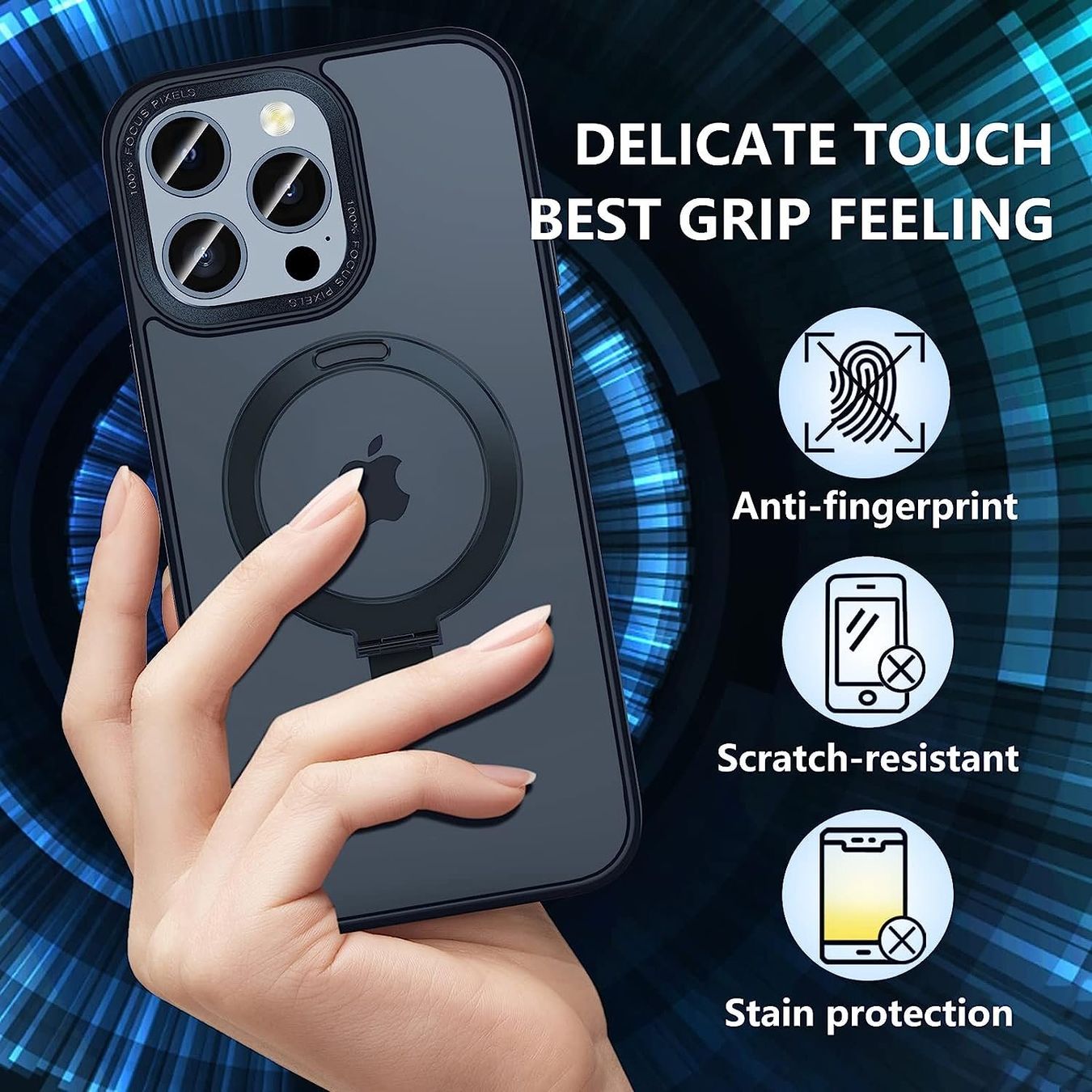 Cover & Protezioni schermo: iPhone 12 pro max - Coque Magnétique support magsafe NOIR – Nuovo e nell'imballaggio originale da Morges venduto da DigiAC 2