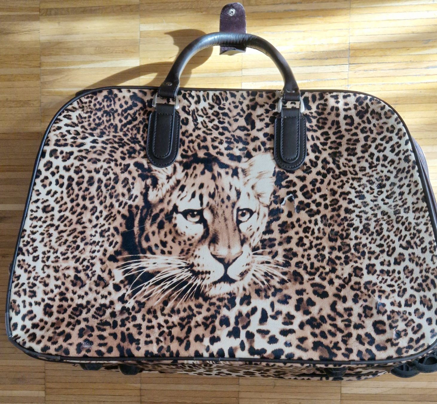 Borse: exklusive Reisetasche mit Leopardenmuster – Usato da Zürich venduto da Sissi-Minouche 5