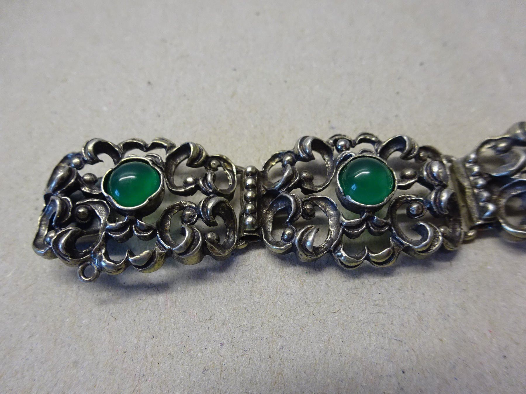 Bracciali & Braccialetti: Armband Achat / 800 Silber – Usato da Esslingen venduto da eintagammeer 1
