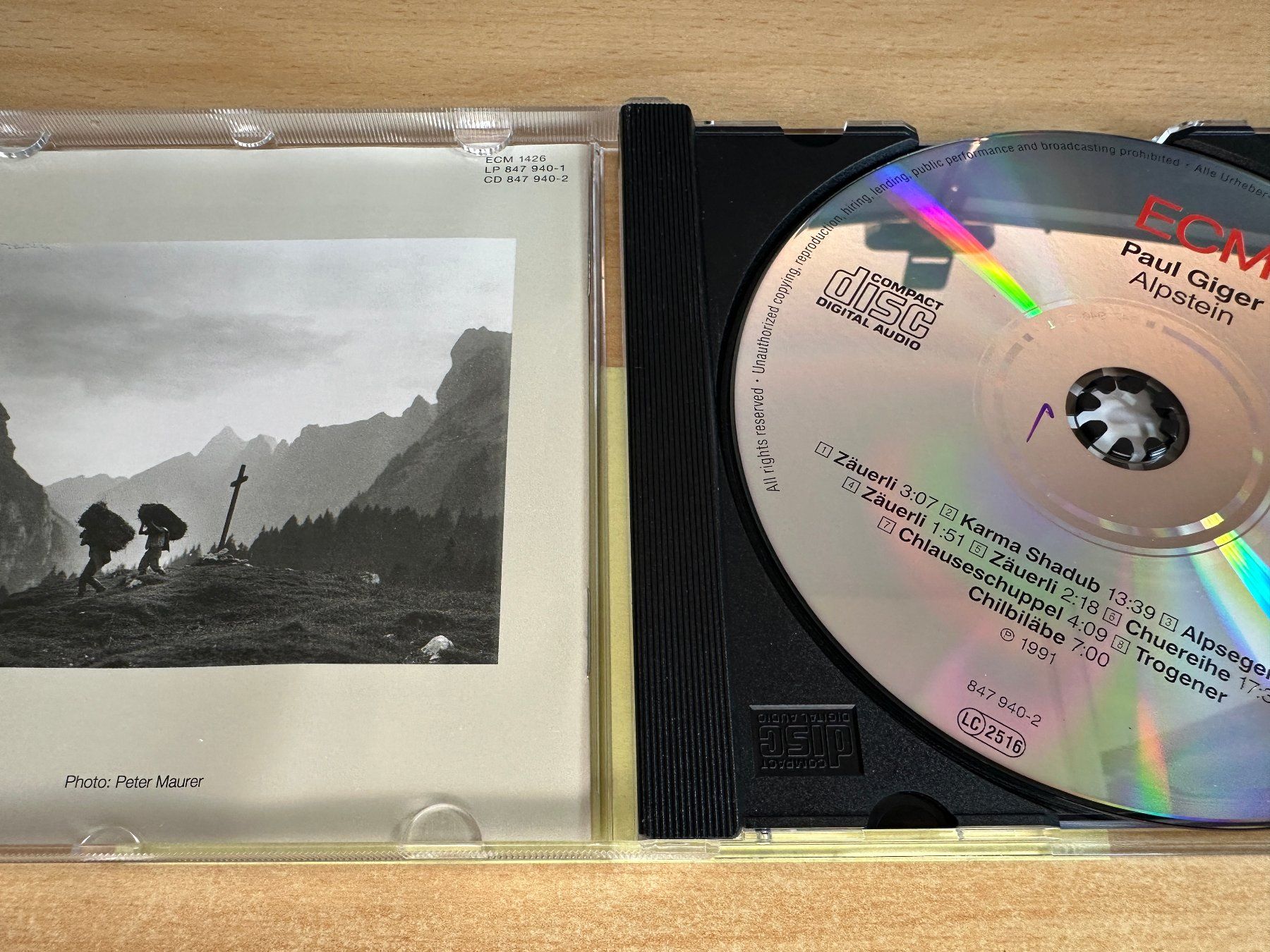 CD: T5 Paul Giger – Alpstein – Usato da Rikon im Tösstal venduto da Alpenmutz 2