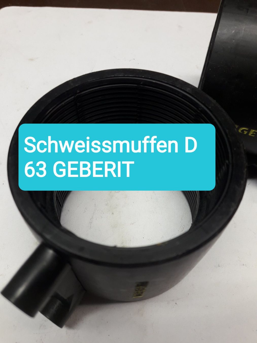 Ferramenta: Schweissmuffen GEBERIT D 63 – Nuovo (secondo la descrizione) da Beringen venduto da Hexe78