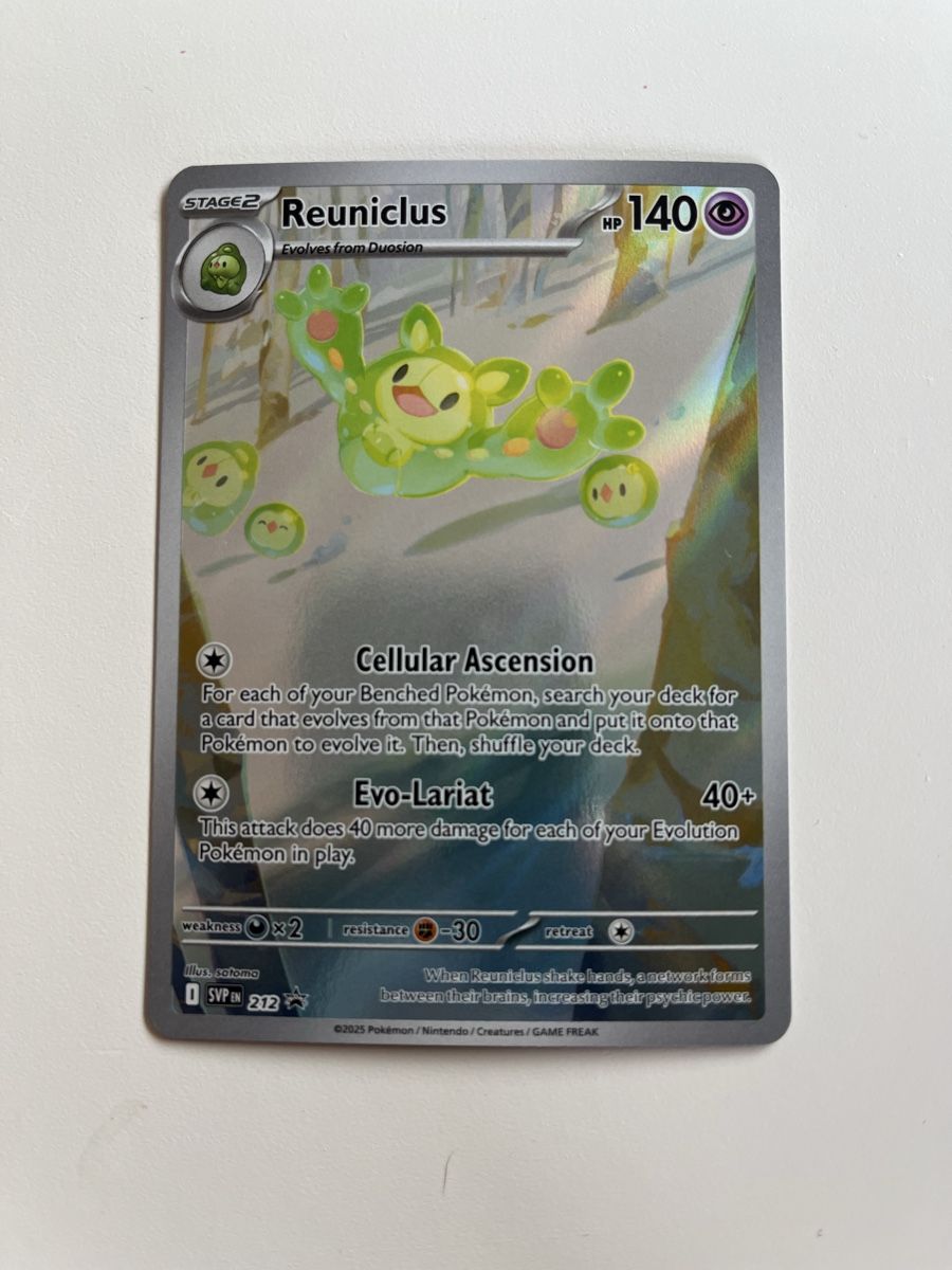 Pokémon Carte collezionabili: Reuniclu Illustration rare Pokemon EN – Nuovo (secondo la descrizione) da Reichenbach i. K. venduto da del_c7lw