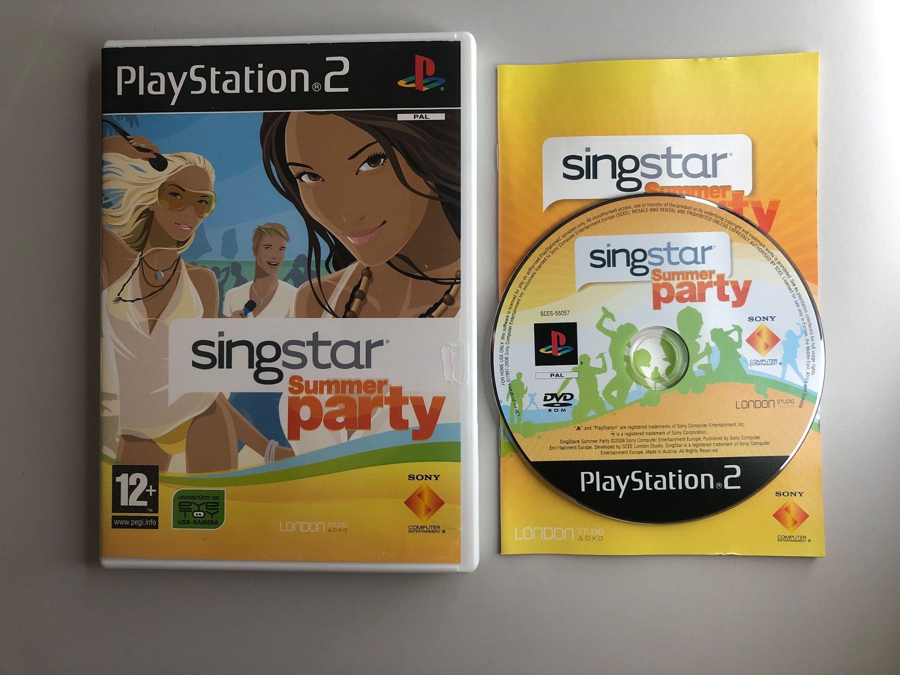 Sony Spiele: Singstar Summer Party - PS2 – Gebraucht aus St.gallen von taduz