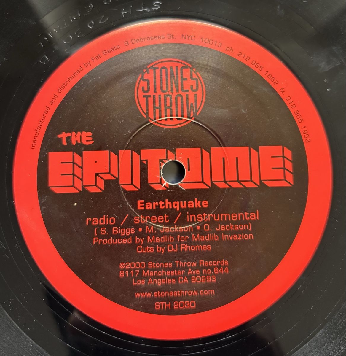 Dischi in vinile: The Epitome - Maximum Adrenaline 12" VG+/VG+ Madlib – Usato da Neuchâtel venduto da Deivid2 1