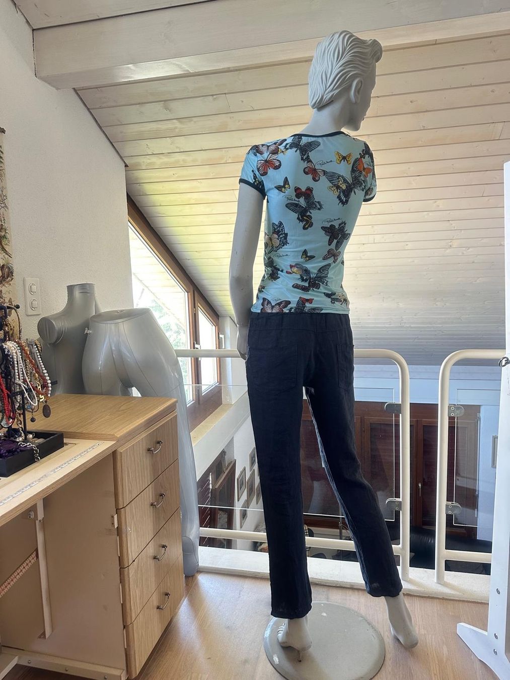 Pantalons: Leinenhose von ITALIAN STYLE – D'occasion à Neuhausen par Lechasseur 6