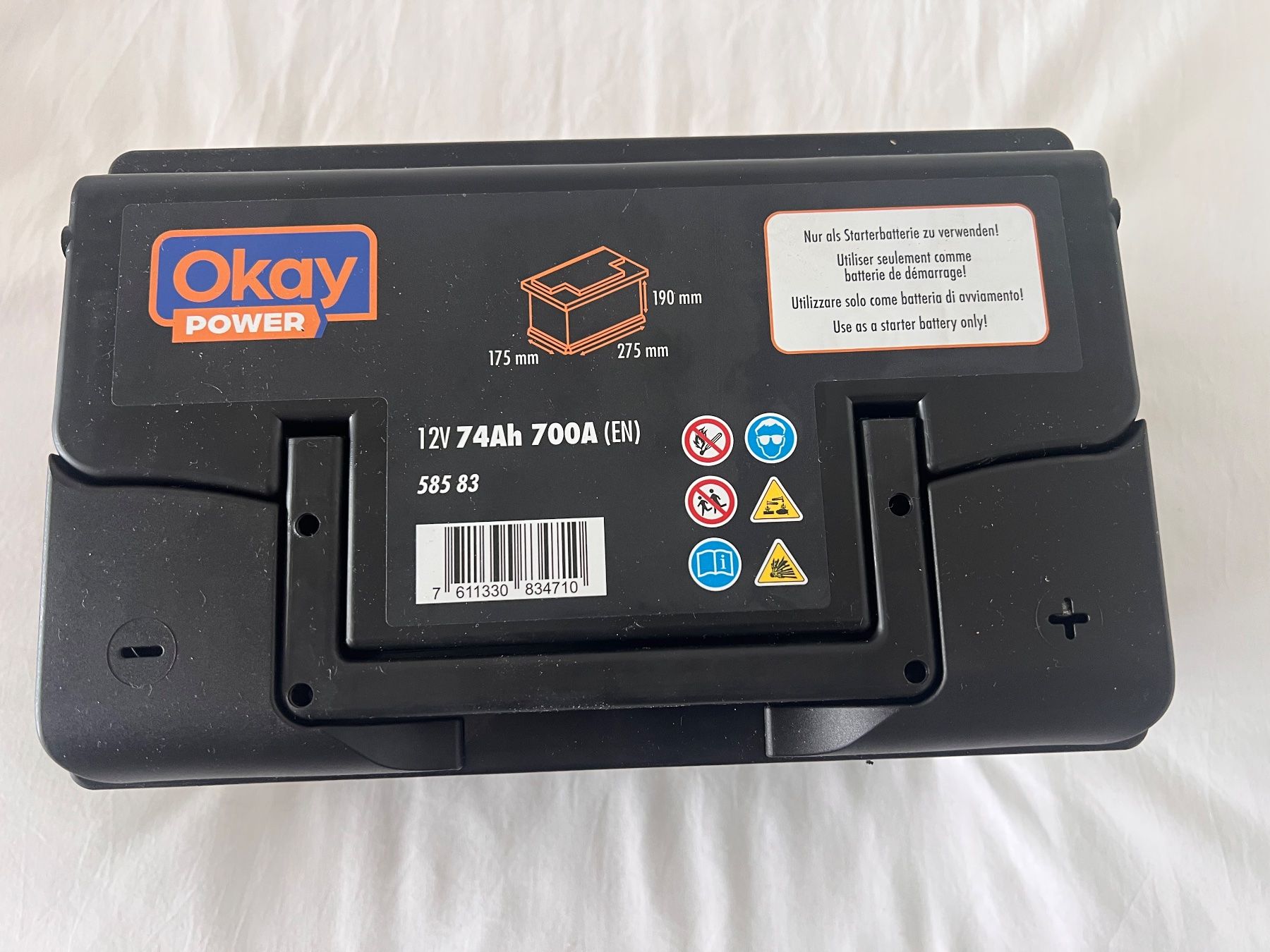 Batteries: Autobatterie neu – Neuf avec emballage d'origine à Schindellegi par bkaib 2