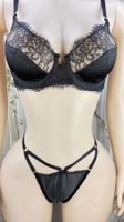 Mega sexy Set di Raso e Pizzo,TgM/L-80A/B-nuovo