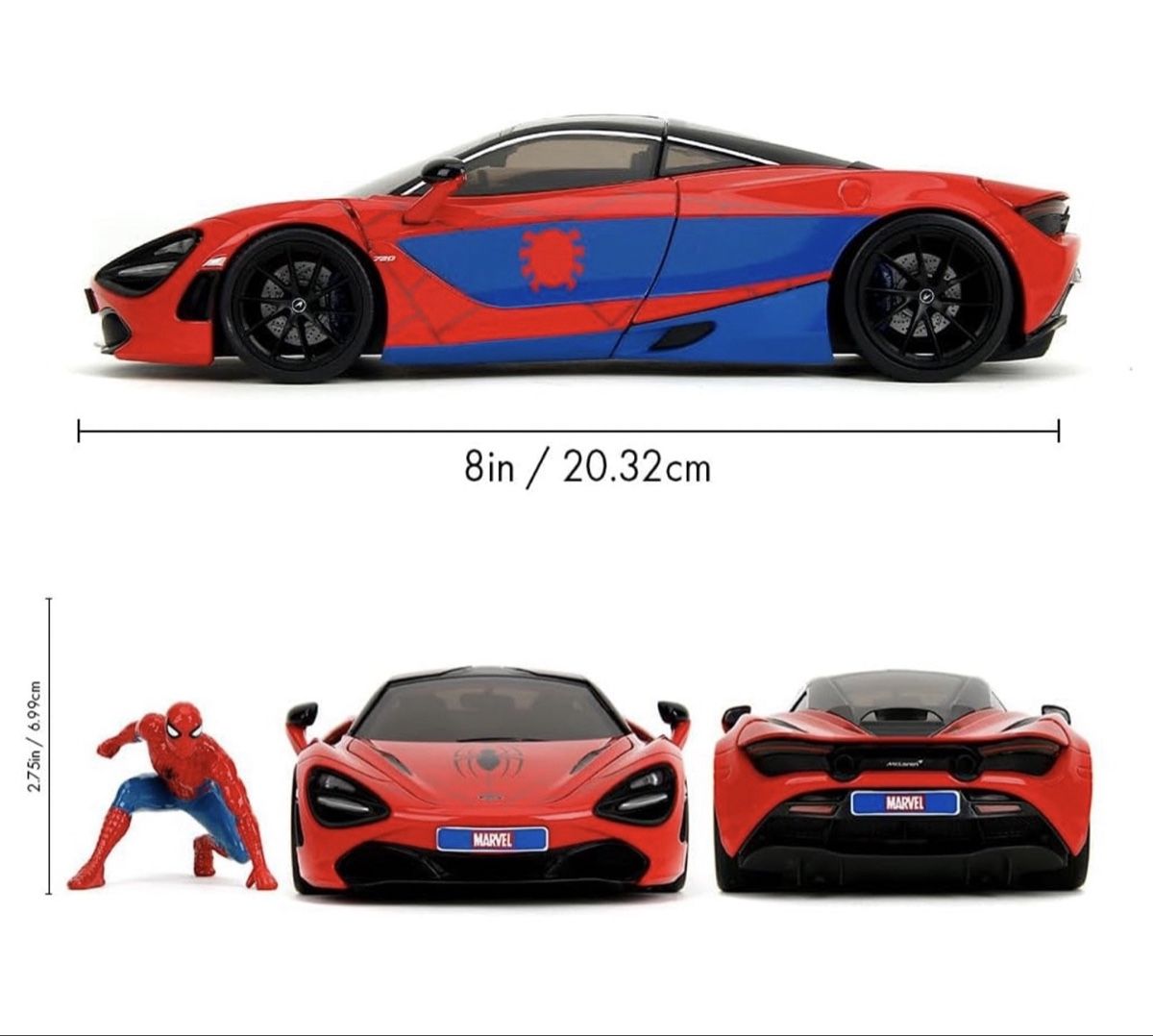 Mclaren Voitures modèles: McLaren 720S Spiderman 1:24 – Neuf avec emballage d'origine à Basel par Zomeg 4