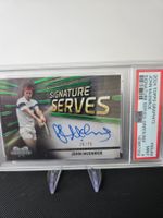 John McEnroe 2024 Topps Graphite auto /75 Signature serves.