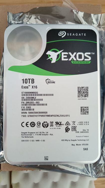 Seagate Exos X Tb Sas Kaufen Auf Ricardo