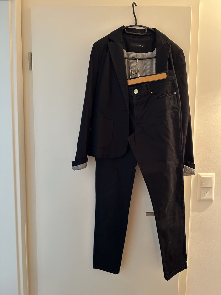 Hallhuber Completi & Tailleur: Hallhuber Hosenanzug leger schwarz  – Usato da Reichenburg venduto da Noelle6002
