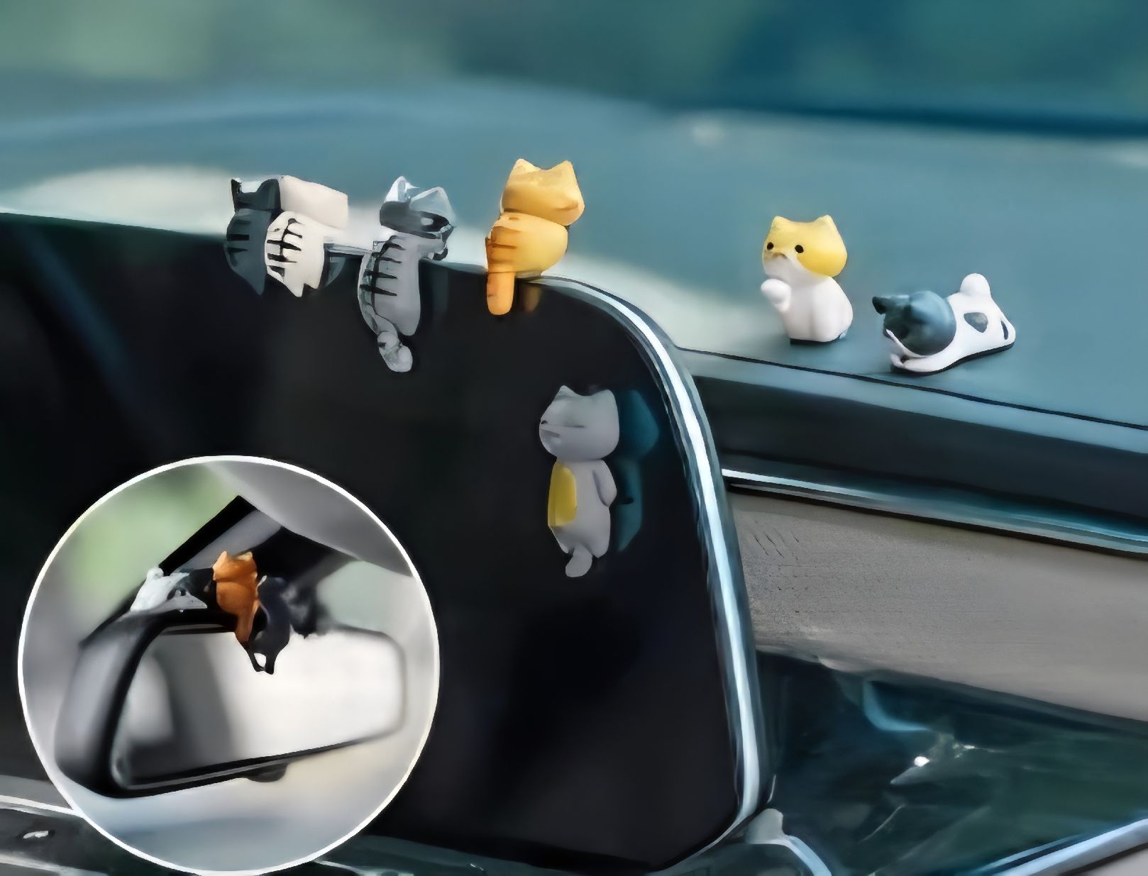 Tutte le decorazioni: Six petits chats décoratifs à coller – Nuovo e nell'imballaggio originale da Rolle venduto da Loutre84