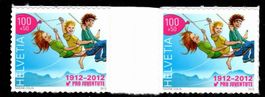 Zwischenstege Pro Juventute 2012 S107 ** SBK 100.-