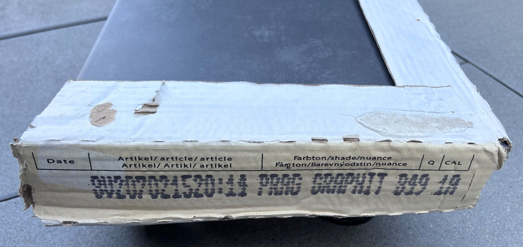 Servierplatten: Bodenplatten/ Feinsteinzeug Anthrazit, 30x60 – Neu und originalverpackt aus Laupersdorf von Cbrian 3