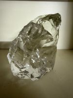 Dekoobjekt Glasblock transparent schwer guter Zustand
