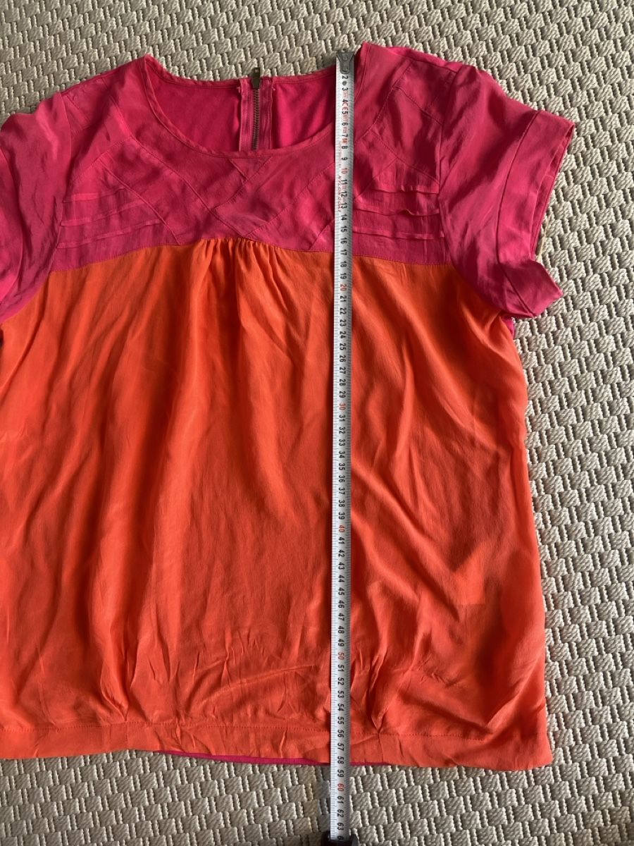 T-shirt: Shirt aus Viskose und Seide, S – Usato da Solothurn venduto da Bobesch08 5