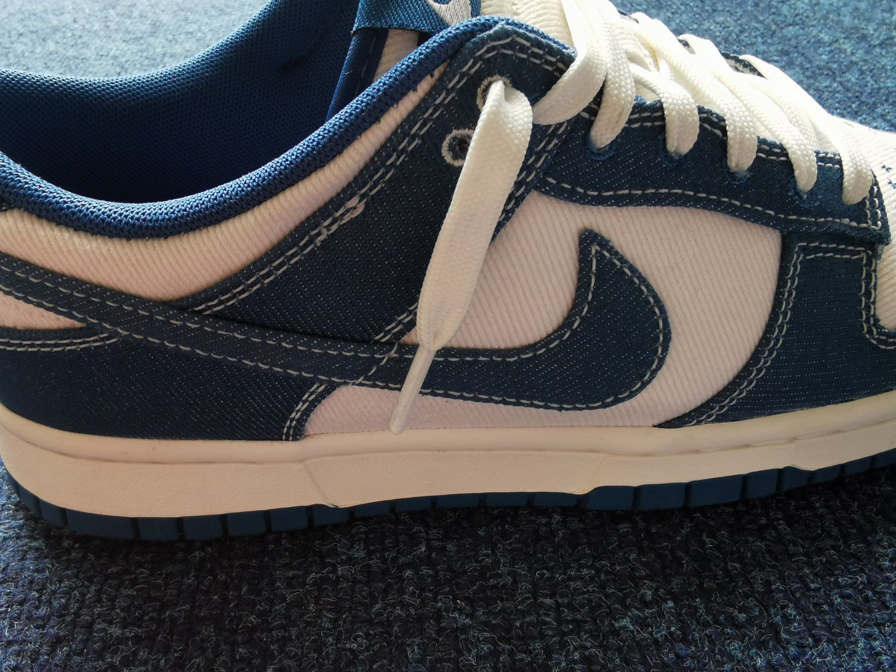 Nike Scarpe da uomo: Nike Dunk Low Industrial Blue Sashiko, Gr. 41 – Nuovo e nell'imballaggio originale da Kindhausen venduto da hommytilfiger 1