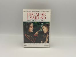 BECAUSE I SAID SO - VON FR... - Versand A-Post nur CHF 2.50!
