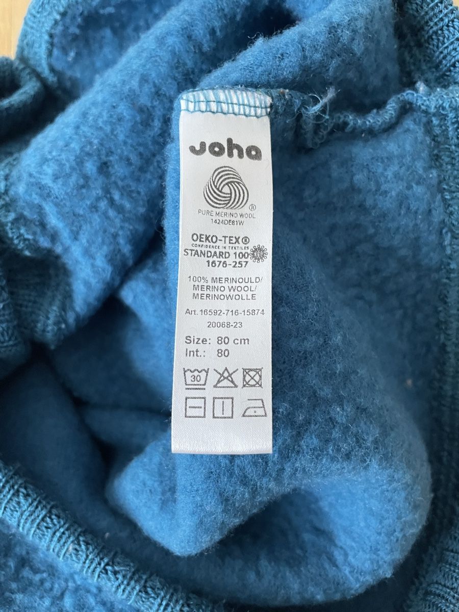 Joha Giacche & Cappotti: Joha, Merino Wool Jacke Gr 80 cm – Usato da Zürich venduto da Martuski 2
