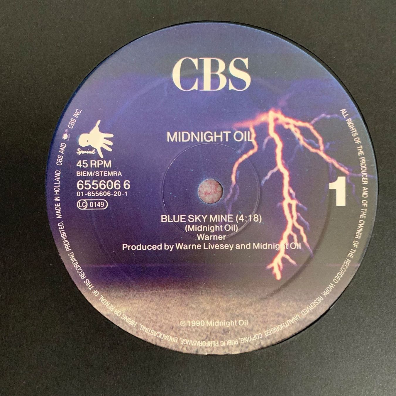 Dischi in vinile: MIDNIGHT OIL / BLUE SKY MINE – Usato da Sarnen venduto da m-basic 2