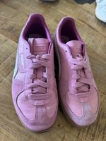 Puma Palermo Sneaker rosa Leder Wildleder Grösse 38