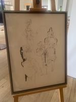 Original Hanny Fries Grafik / Lithografie signiert 1/8 
