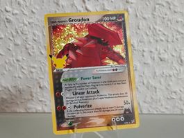 (Near Mint) Groudon, 25 Anniversary, Celebrations Pokémon