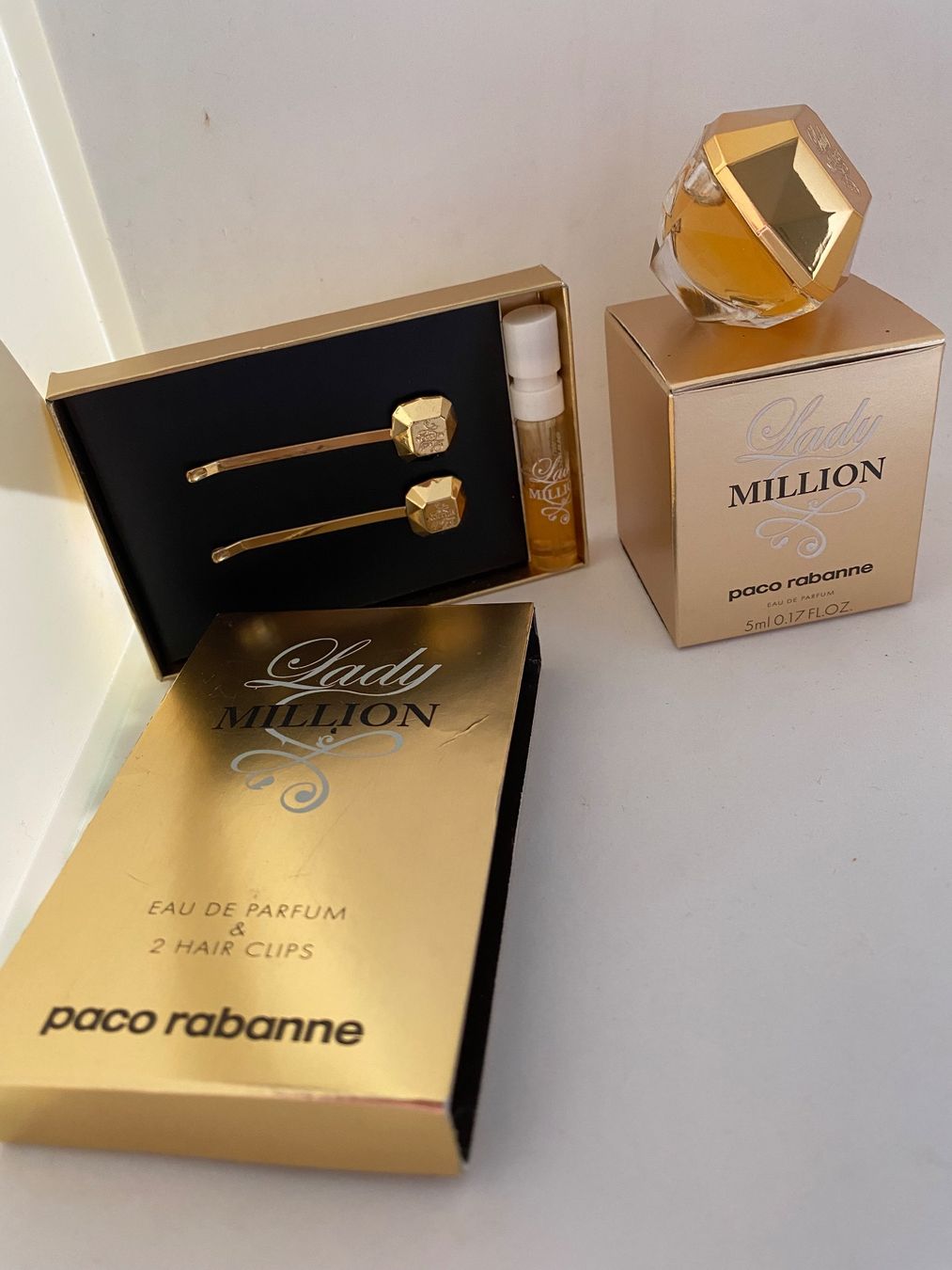 Paco Rabanne Parfum & Eau de Toilette: Set miniatures Lady Million Paco Rabanne – Neu und originalverpackt aus Bouveret von wes_7zll