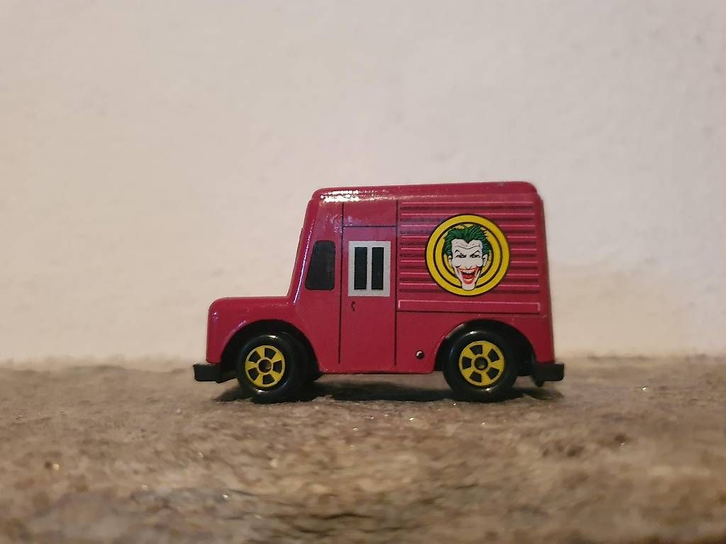 AMT/ERTL Modellini d'auto: Ertl Batman "Joker Van" von 1989 – Usato da Widen venduto da dem_tdb9