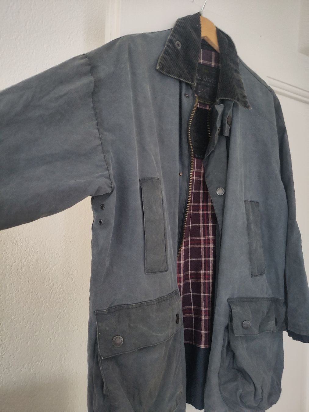 Giacche: Wachsjacke mit Cord kragen – Usato da Bern venduto da Lyner 2