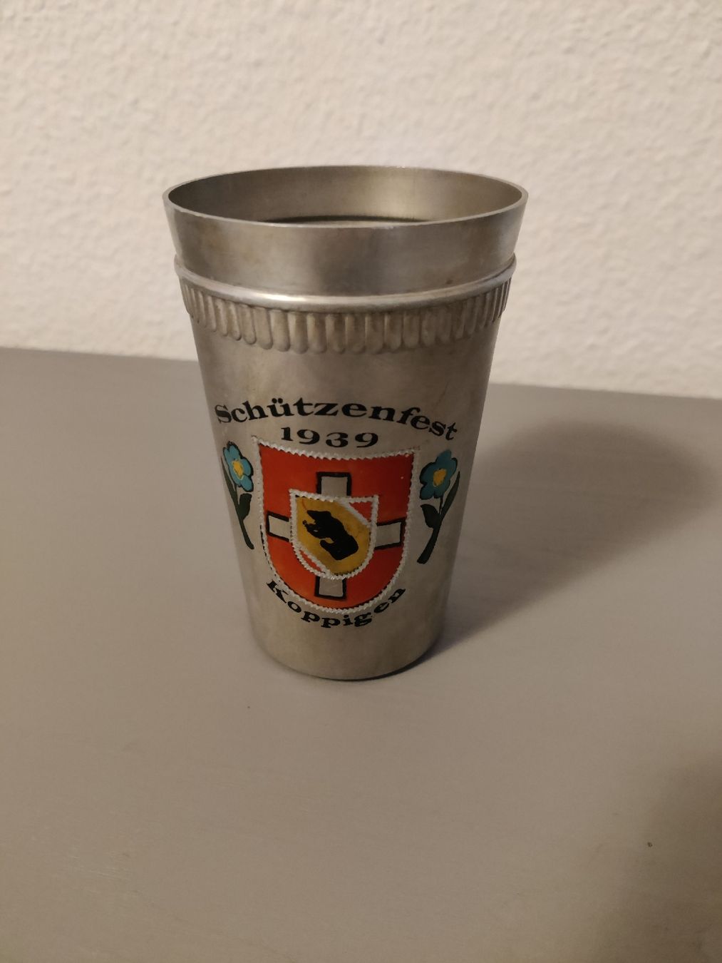 Altre raccolte & rarità: Alu Becher Schützenfest Koppigen 1939 – Usato da Steffisburg venduto da HMStufi 3