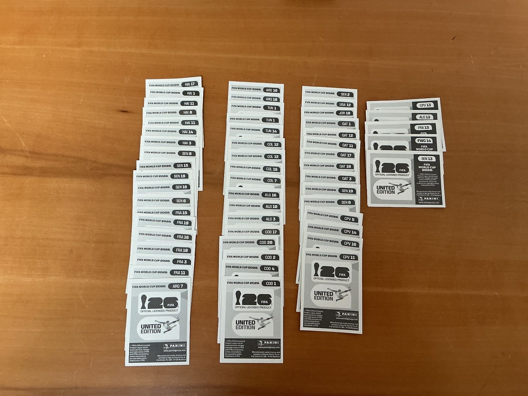 Panini Sammelbilder & Trading cards: 250 FIFA Paninis – Gebraucht aus Flüelen von raq.ribeiro 4
