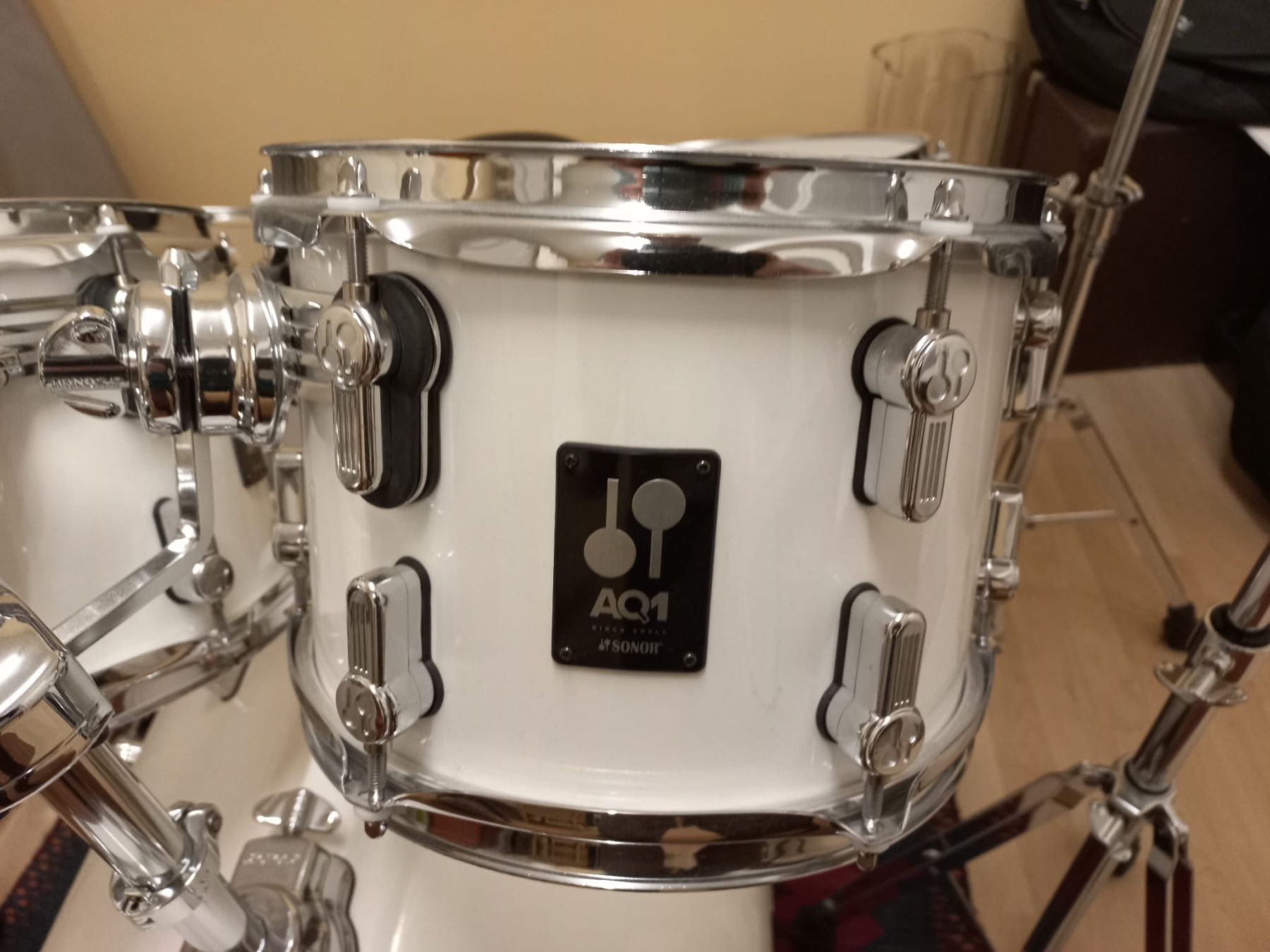 Sonor Strumenti musicali: Sonor Schlagzeug (weiss) – Nuovo (secondo la descrizione) da Bern venduto da nou_vqk8 3