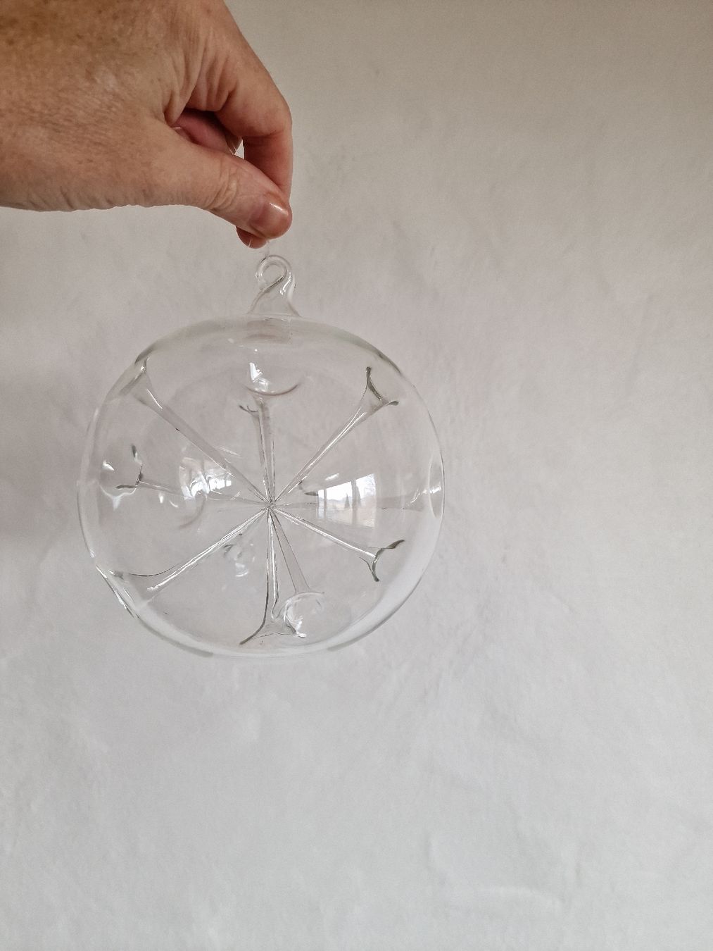 Tutte le decorazioni: Dekoglaskugeln Glas 4 Stk. Handmade – Usato da Eglisau venduto da mmkristall 5