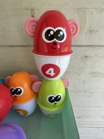 Jeu de bowling singe, avec boîte
