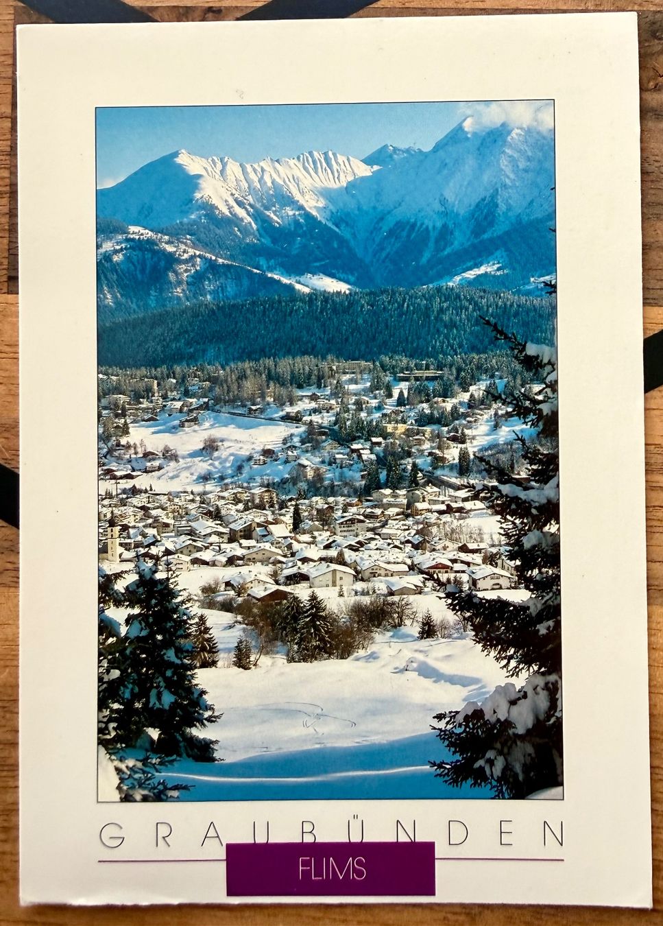 Cartes postales: Flims - Dorf und Waldhaus – D'occasion à Lutry par Ediego
