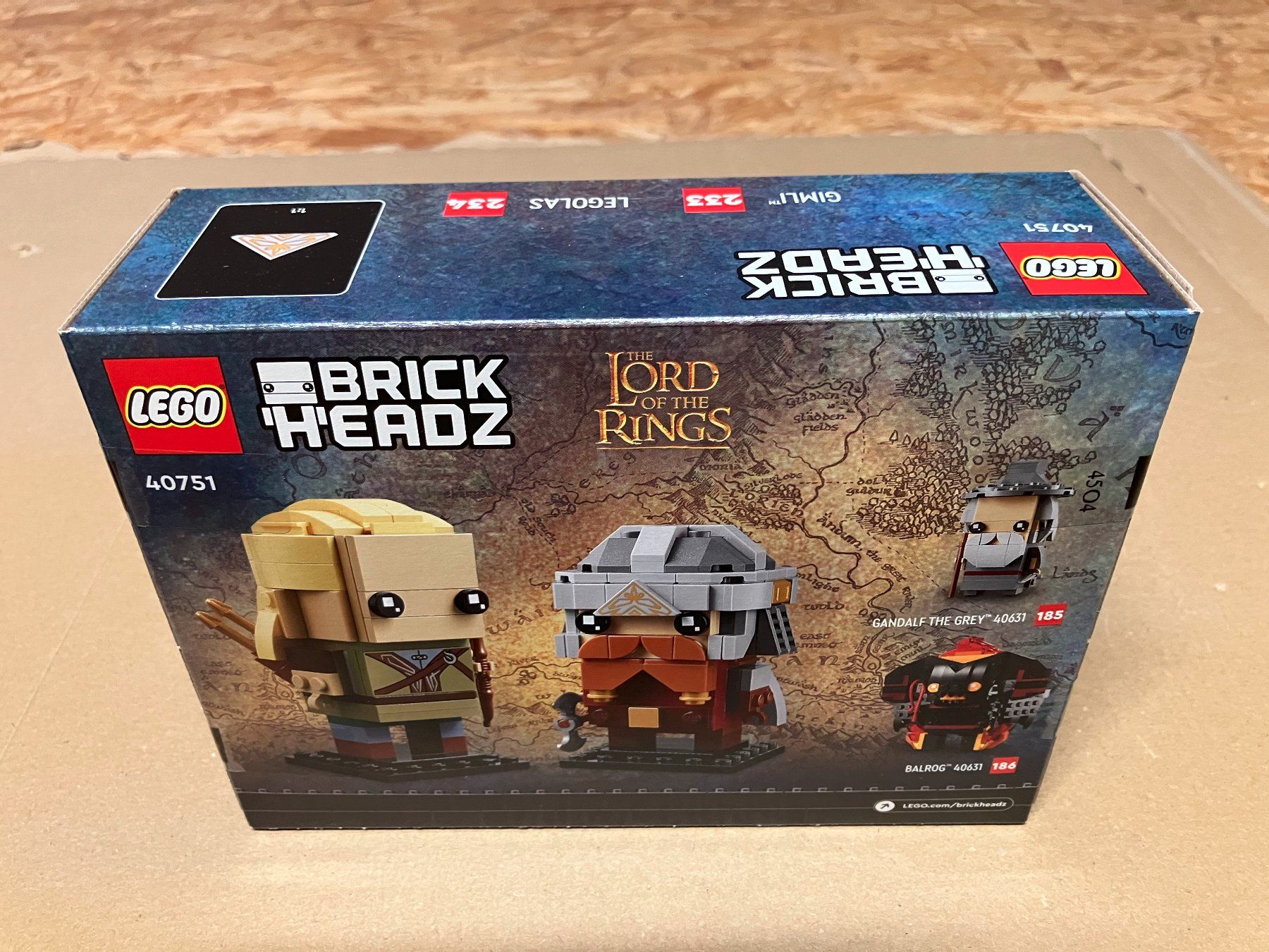 LEGO BrickHeadz 40751 Legolas und Gimli NEU (Neu und originalverpackt ...