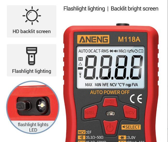 Messen: Mini Profi Messgerät Digital Multimeter – Neu und originalverpackt aus Châtelaine von topshop.switzerland 6