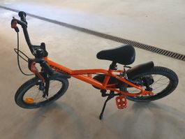 Kinderfahrrad B'twin orange 16 Zoll