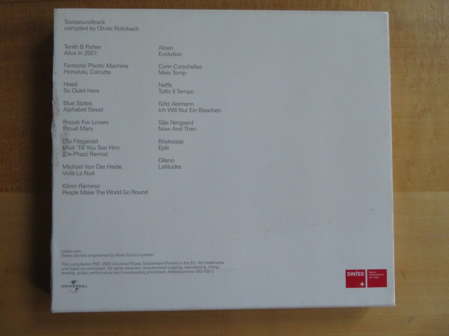 CDs: Swiss 1 – D'occasion à Bern par mordswein 2