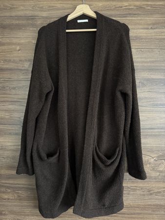 Strickcardigan (braun, M)