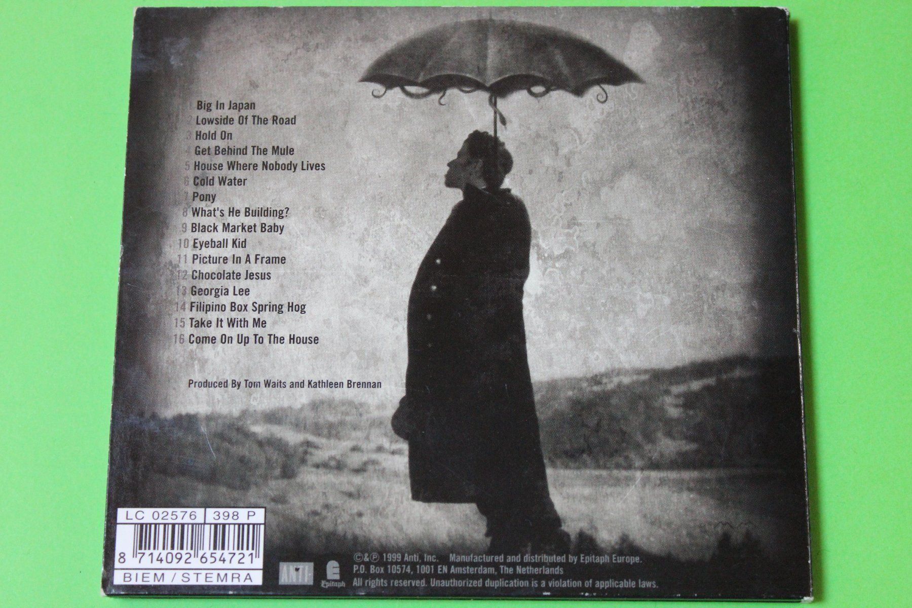 CDs: TOM WAITS - MULE VARIATIONS CD 1999 – Gebraucht aus Tübach von JamesStone 2