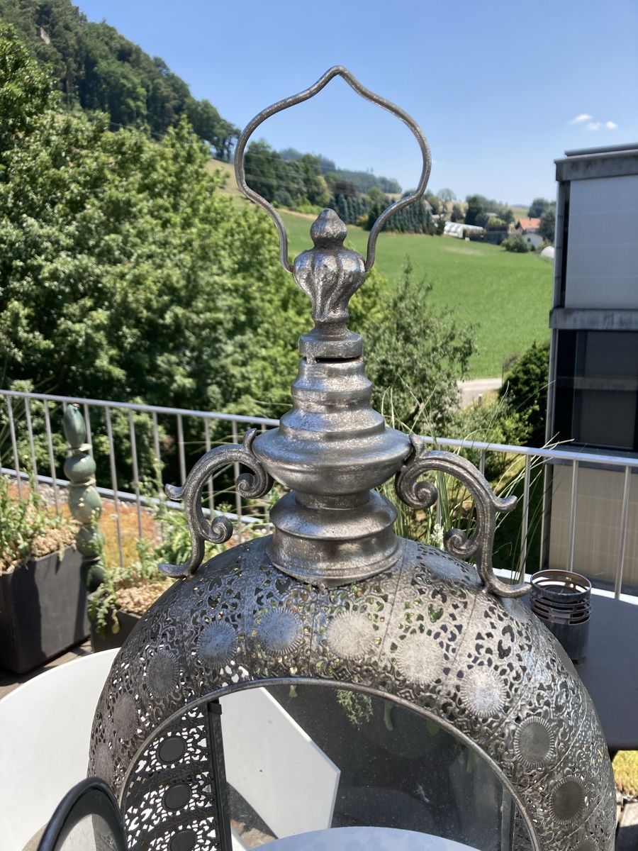 Lanterne: Laterne, sehr dekorativ, Metall – Usato da Bolligen venduto da Awm4532 4