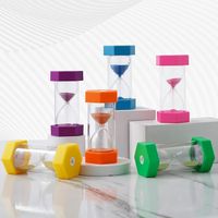 Buntes Sanduhren Set 1/3/5/10/15/30 Minuten sanduhr kinder