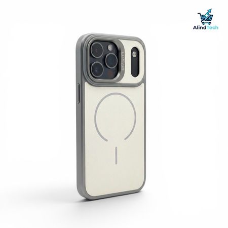 iPhone 17 Pro Max Hülle Kunststoff Case Grau – Neu