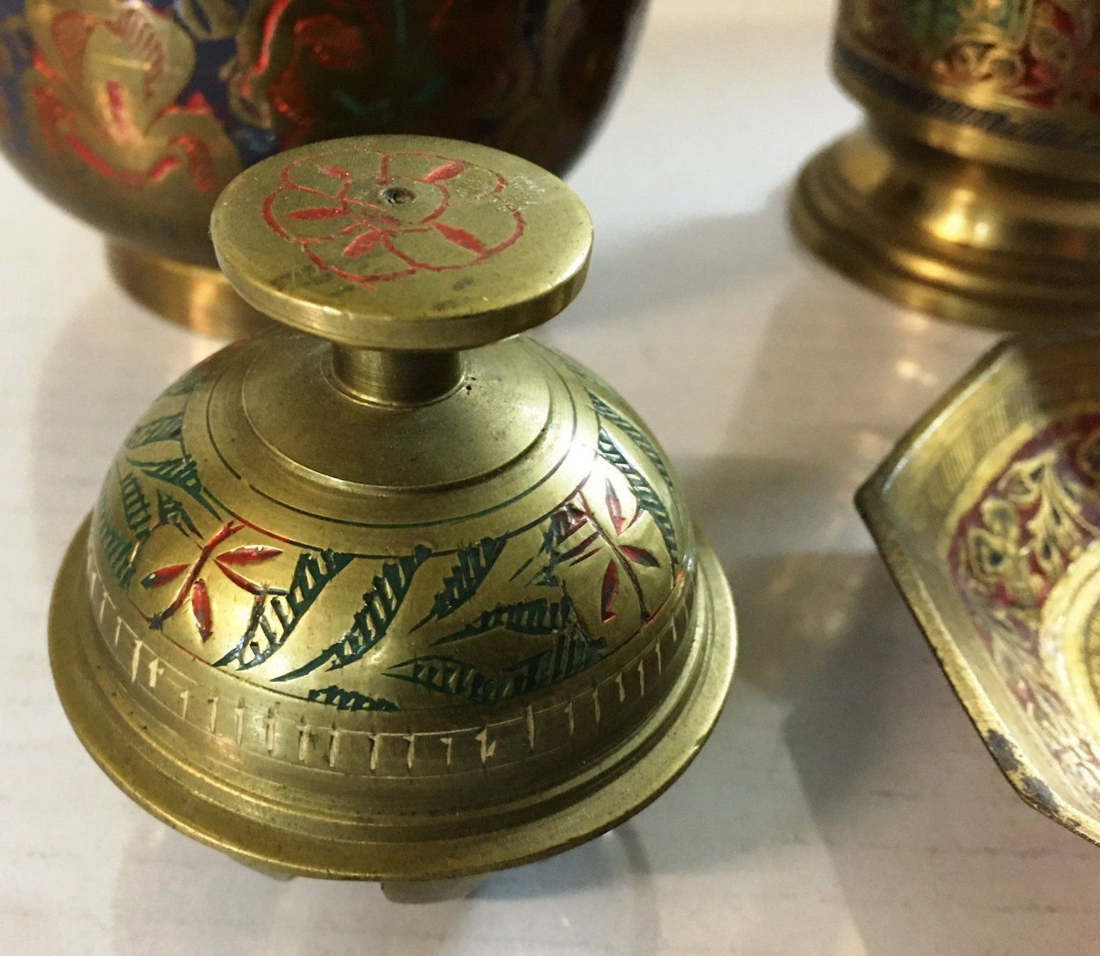 Vasi & Recipienti: Alte Messing Set – Usato da Oftringen venduto da Vucki 5