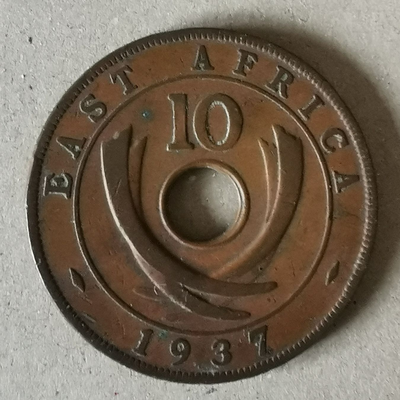 Tutti le monete: British East Africa 10C 1937 – Usato da Ittigen venduto da Guglu007